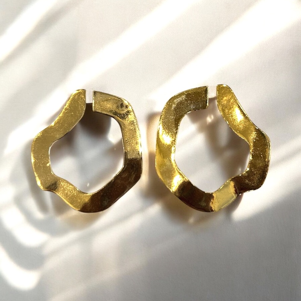 Bing Bang Atelier Brushstroke Earrings - Anna Sheffield Designer Jewelry